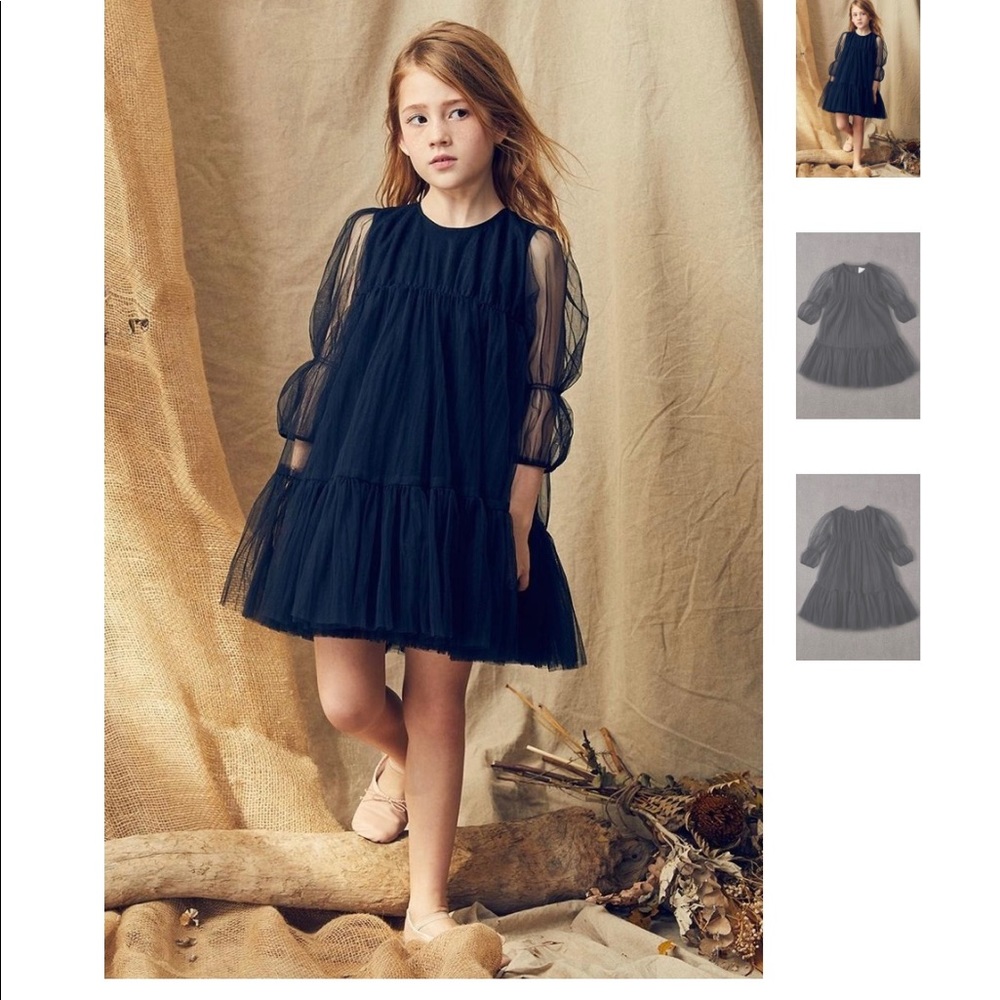 Girls Black nellystella dress size 3t